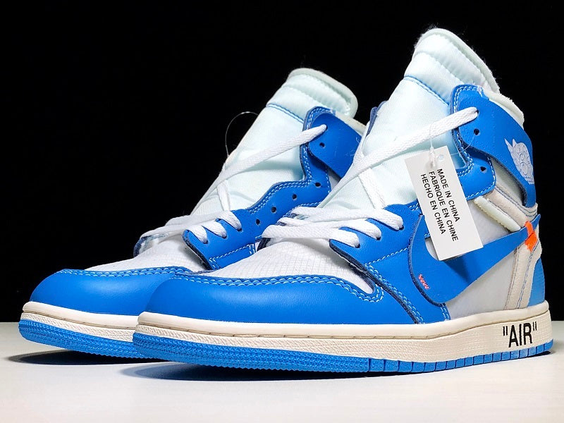 Off-White x Air Jordan 1 Retro High OG 'UNC'