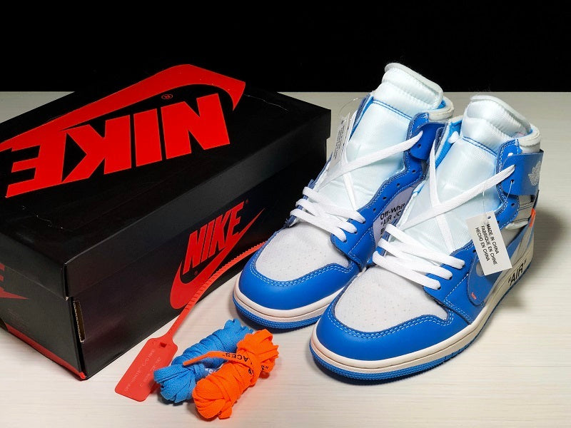 Off-White x Air Jordan 1 Retro High OG 'UNC'