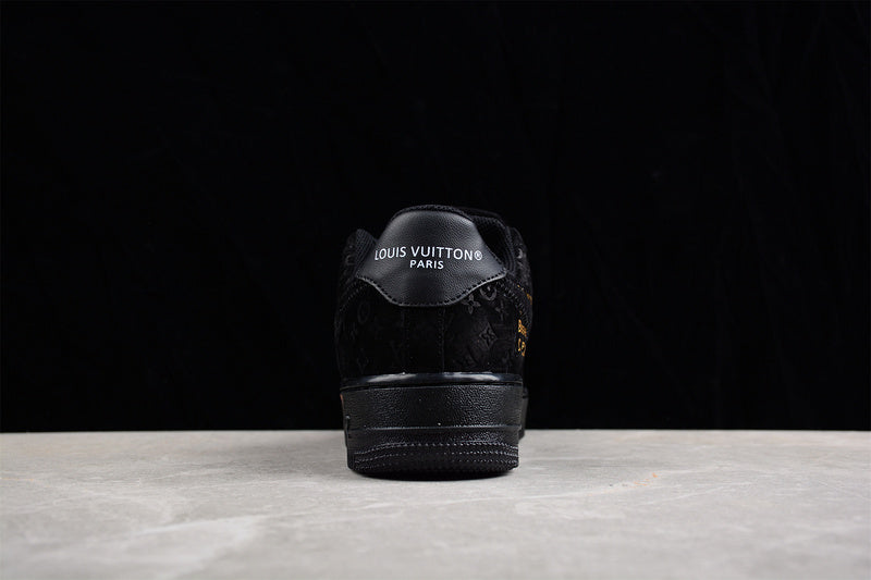 Louis Vuitton x Air Force 1 Low 'Triple Black'