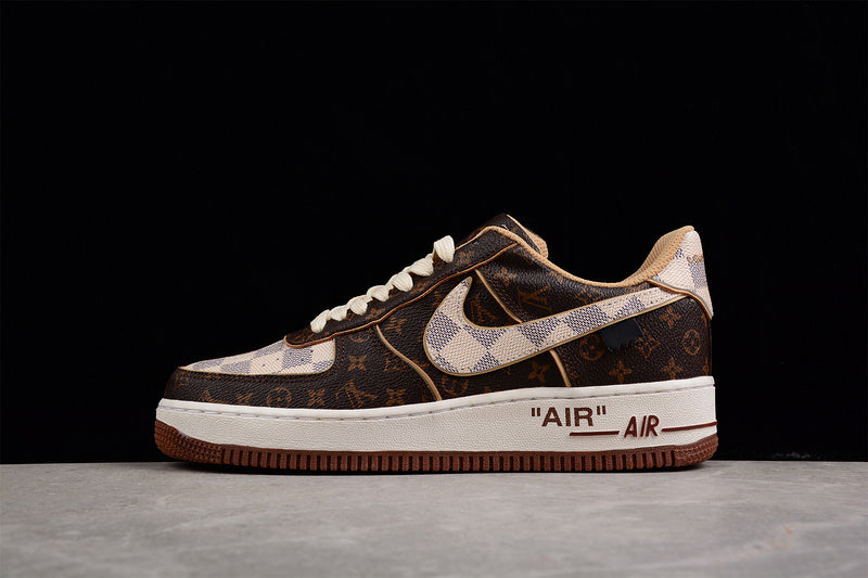 Louis Vuitton x Air Force 1 Low 'Monogram Damier' Pilot Case