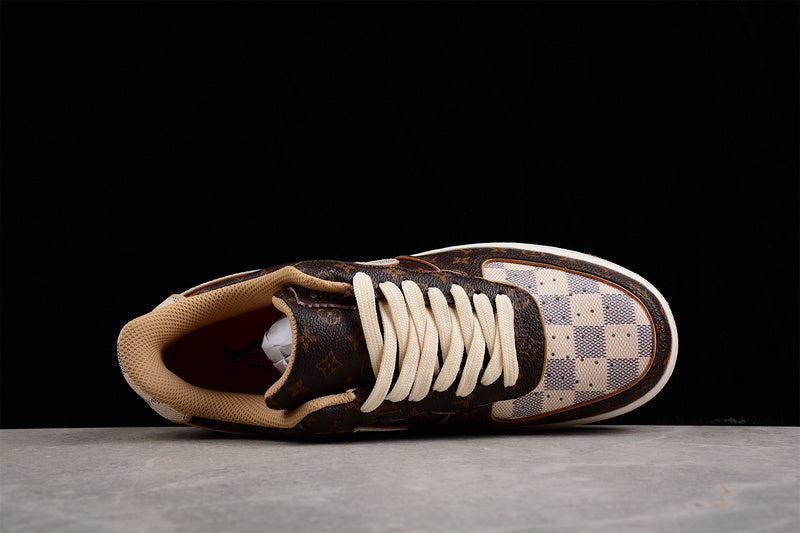 Louis Vuitton x Air Force 1 Low 'Monogram Damier' Pilot Case