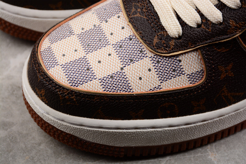 Louis Vuitton x Air Force 1 Low 'Monogram Damier' Pilot Case