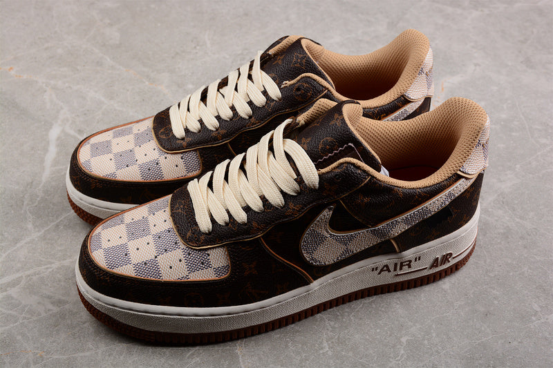 Louis Vuitton x Air Force 1 Low 'Monogram Damier' Pilot Case